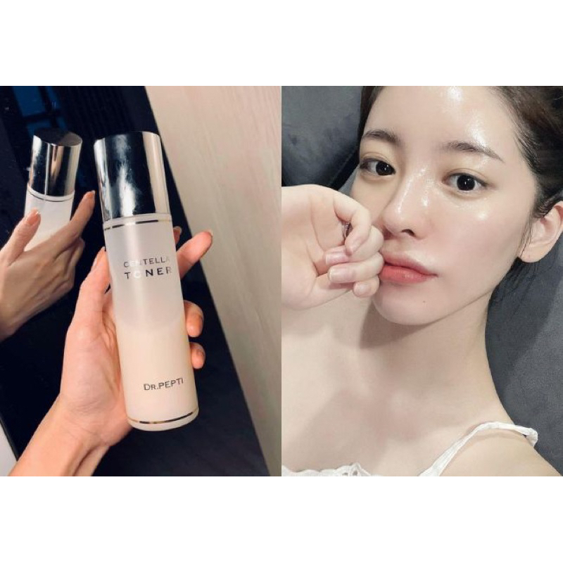 Nước Hoa Hồng Dr.Pepti+Centella Toner Giúp Se Khít Lỗ Chân Lông, Dưỡng Da Căng Bóng Hàn Quốc