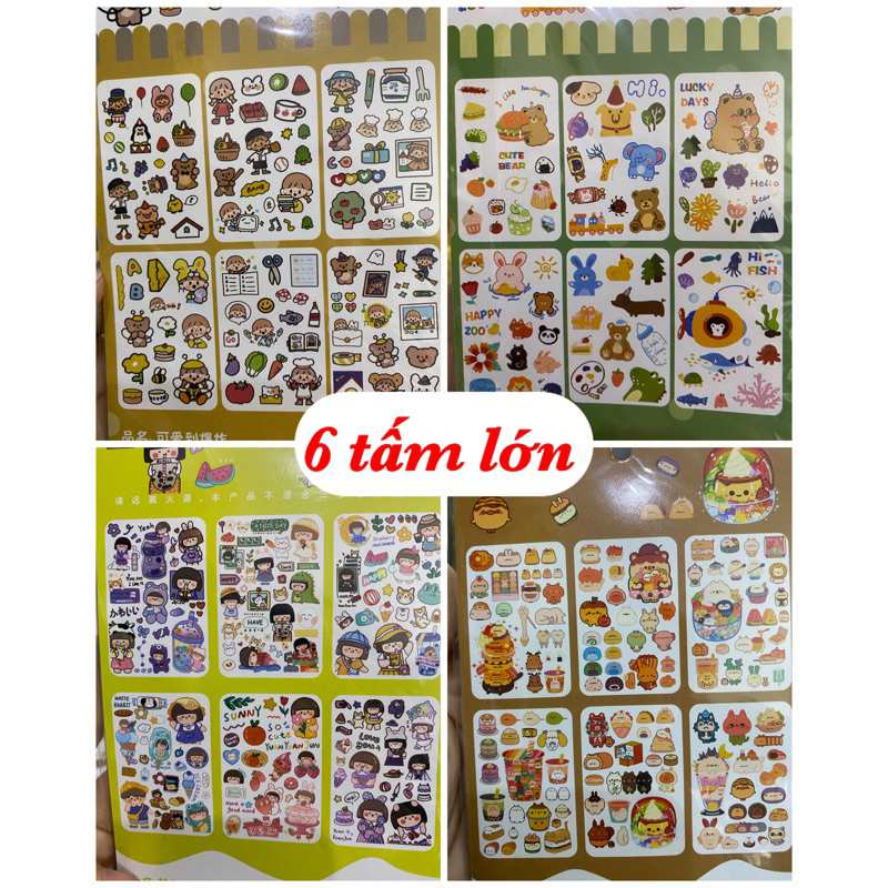 STICKER MINI DÁN ĐỦ LOẠI