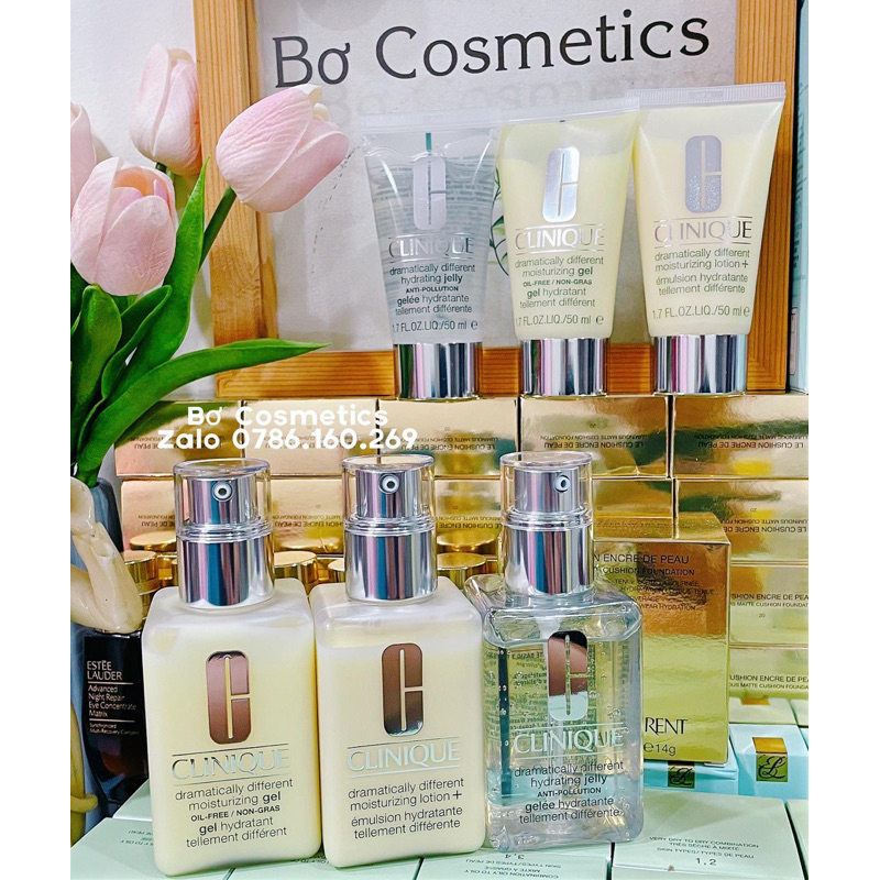 Gel Dưỡng Ẩm Clinique Moisturizing Gel 30ml - 125ml  vàng Lotion