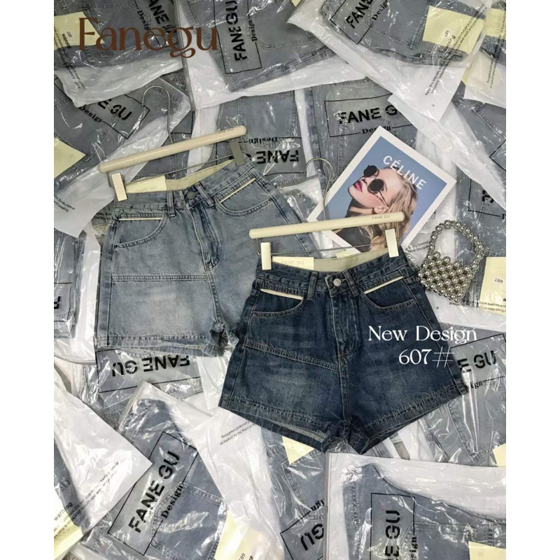 Quần Short JEANS nữ siêu hot mẫu mới 2023 hàng QC loại 1 ảnh thật - hàng có sẵn
