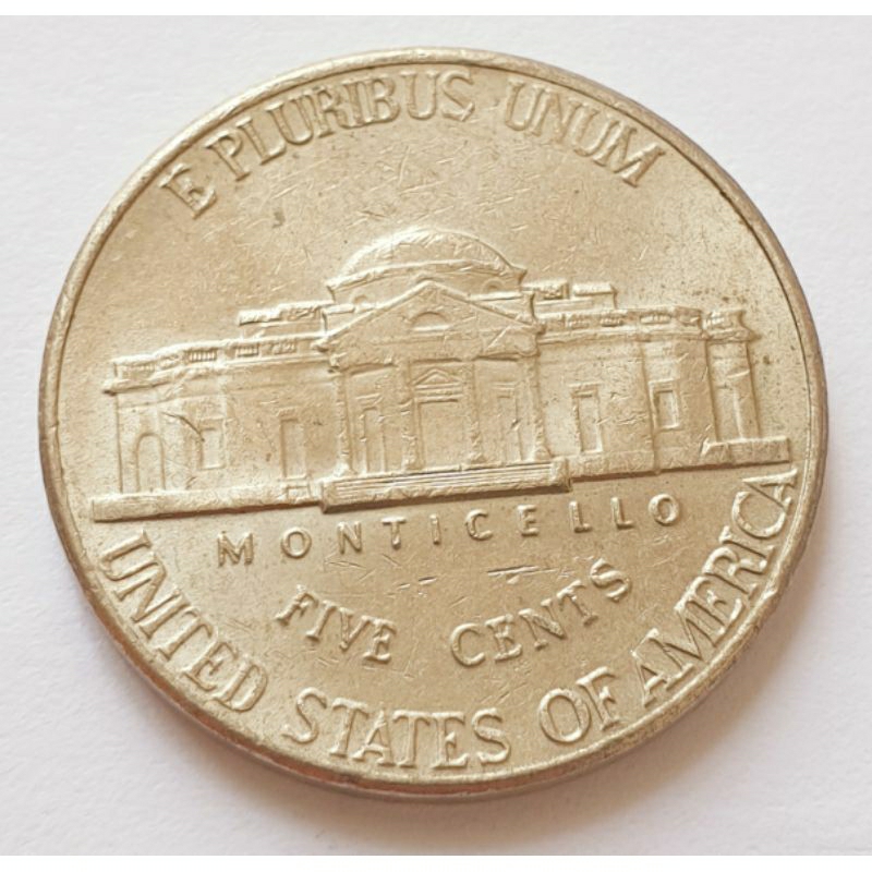 🇺🇸 Đồng xu 5 cent Đô La Mỹ may mắn sưu tầm