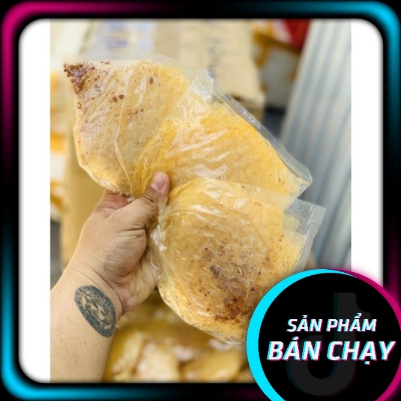 Bánh tráng xì ke muối nhuyễn tây ninh phơi sương siêu cay