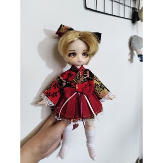 Trang phục waloli nhật bản handmade cho búp bê bjd 1/4, 1/6