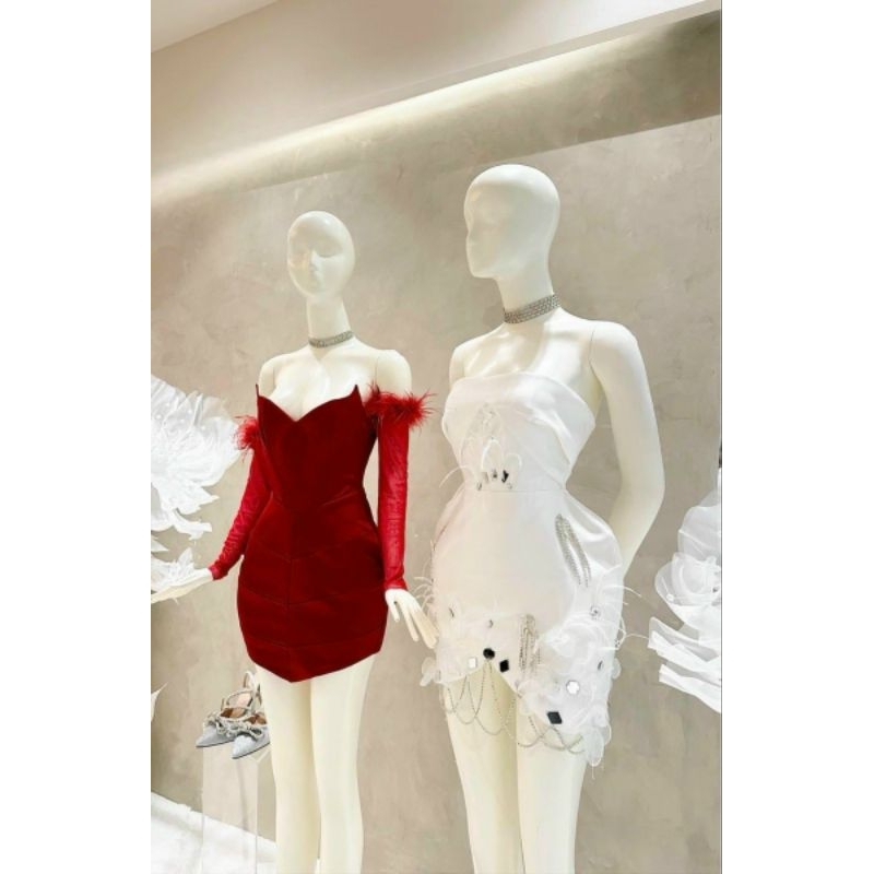 Đầm body cúp ngực kết đá