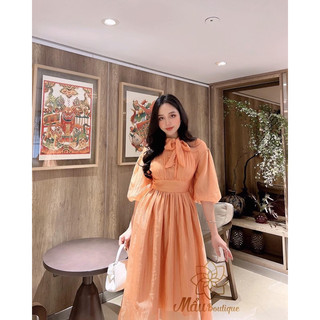 ❌❌NEWTAG ĐẦM TƠ CAM