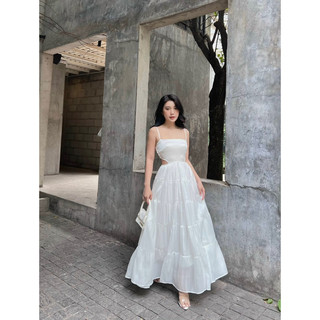 [HÀNG CAO CẤP] ĐẦM MAXI TƠ NGỌC XOÈ CÔNG CHÚA 2S