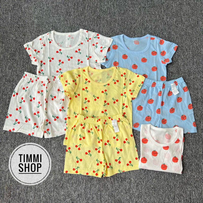 Bộ Cotton Bé Trai Bé Gái Cotton Thông Hơi Xuất Hàn Mềm Thoáng Mát Cho Bé Hãng Moimoln Hàn Quốc Hàng Dư Xịn