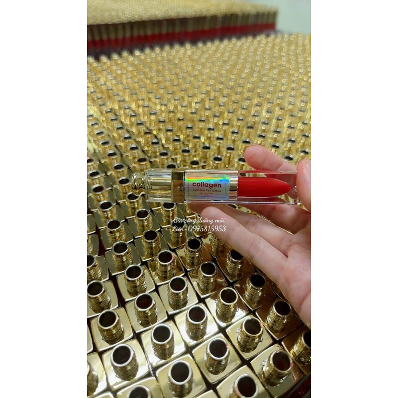 Dưỡng sau xăm -THỎI QUEEN đỏ cam