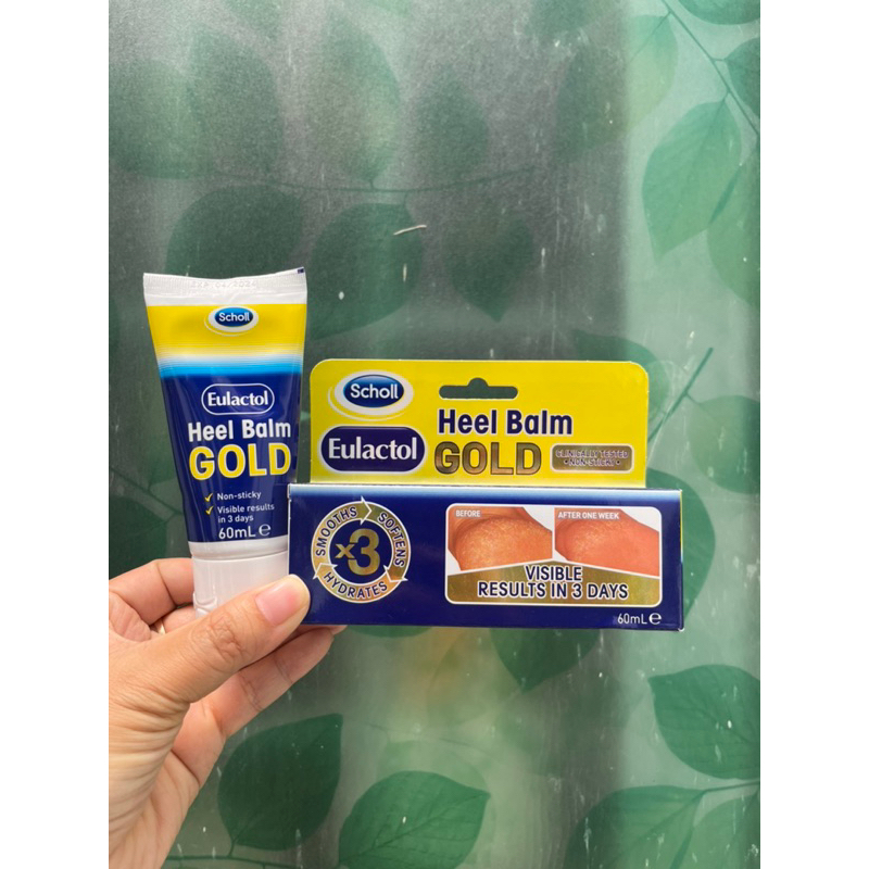 Kem hỗ trợ nứt và dưỡng gót chân Eulactol Heel Balm Gold 60ml