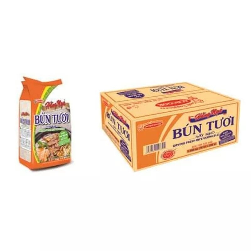 Thùng 10 gói bún tươi Hằng Nga Acecook