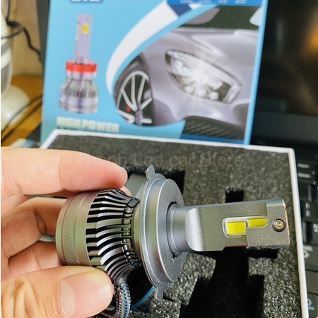 Đèn pha led H4 S12 Super Light 75W 28000LM hiệu suất cao - chính hãng