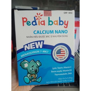 (Nhà thuốc 24h/7) SIRO PEDIABABY CANXI