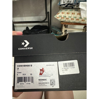 giày converse  size 37.5  cổ cao