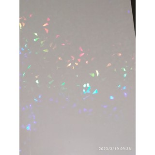 Decal Hologram A4 decor toploader , goods , móc khoá các loại