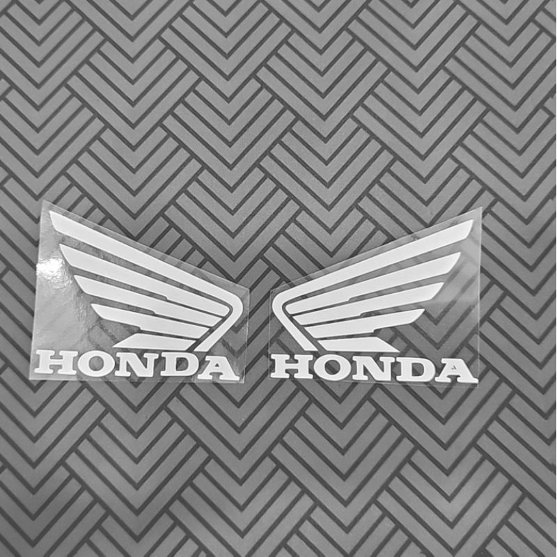 2 CHIẾC DECAL TEM  HONDA TRANG TRÍ DÁN XE MÁY TITAN HOLOGRAM