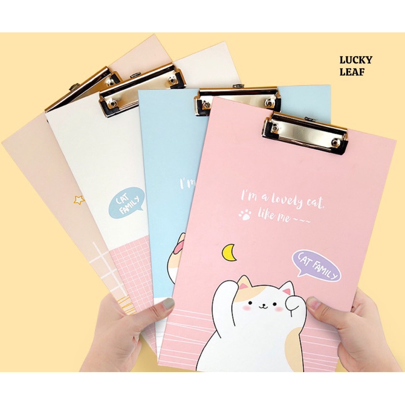 Kẹp Tài Liệu A4 kết Hợp Thước Kẻ Họa Tiết Cute Cho Học Sinh File Kẹp Giấy Bìa Trình Kí Dễ Thương