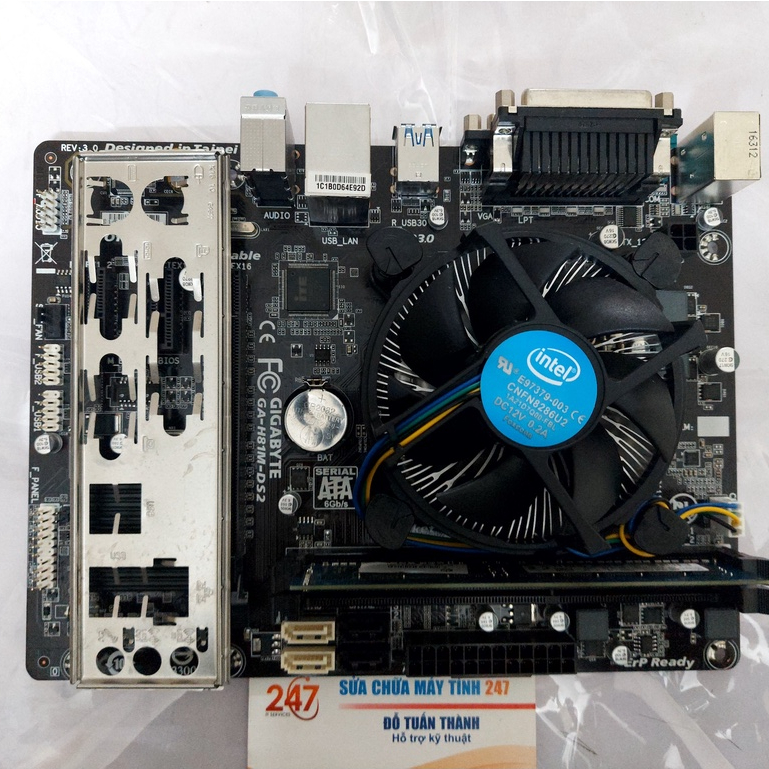 COMBO Main Giga H81 + CPU i3 4150 + Ram 8GB DDR3 Bus 1600