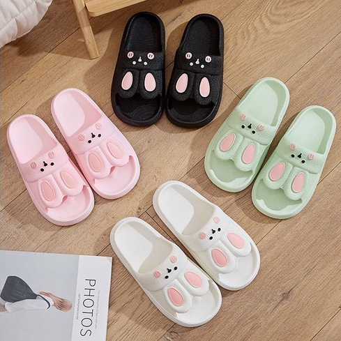 Dép Đi Trong Nhà Dành Cho Nữ Chống Trượt Hình Thỏ Hoạt Hình Dễ Thương