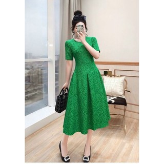 HÀNG NHẬP - ĐẦM XÒE GẤM CỔ KẾT HẠT