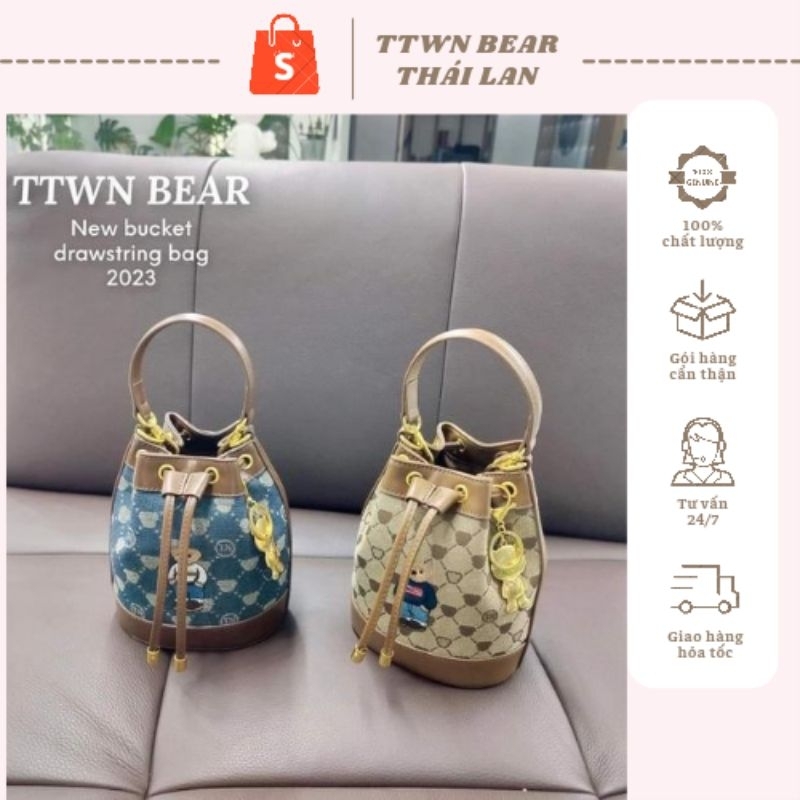 Túi rút dây new nhà Ttwn Bear [ Hàng sẵn ship]