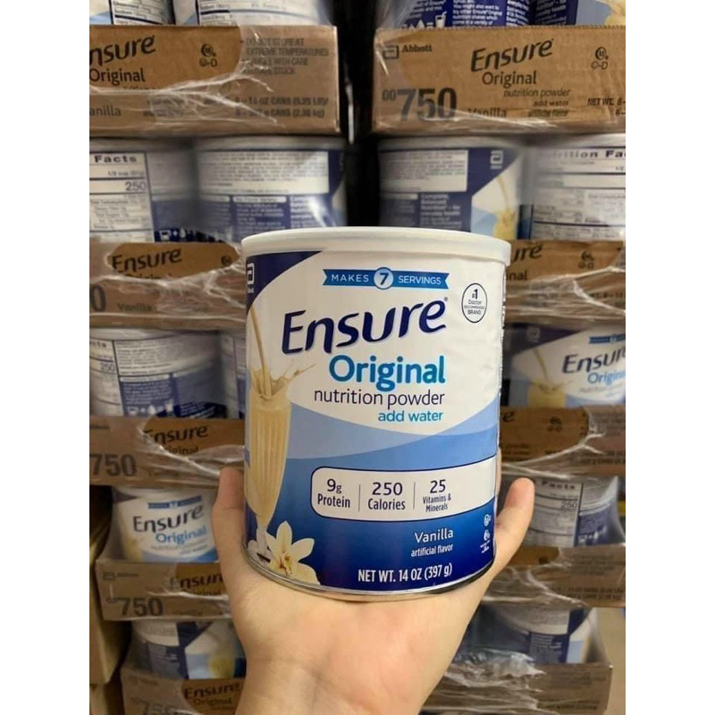 MẪU MỚI DATE 02/25 Sữa Ensure ORIGINAL397g Của Mỹ
