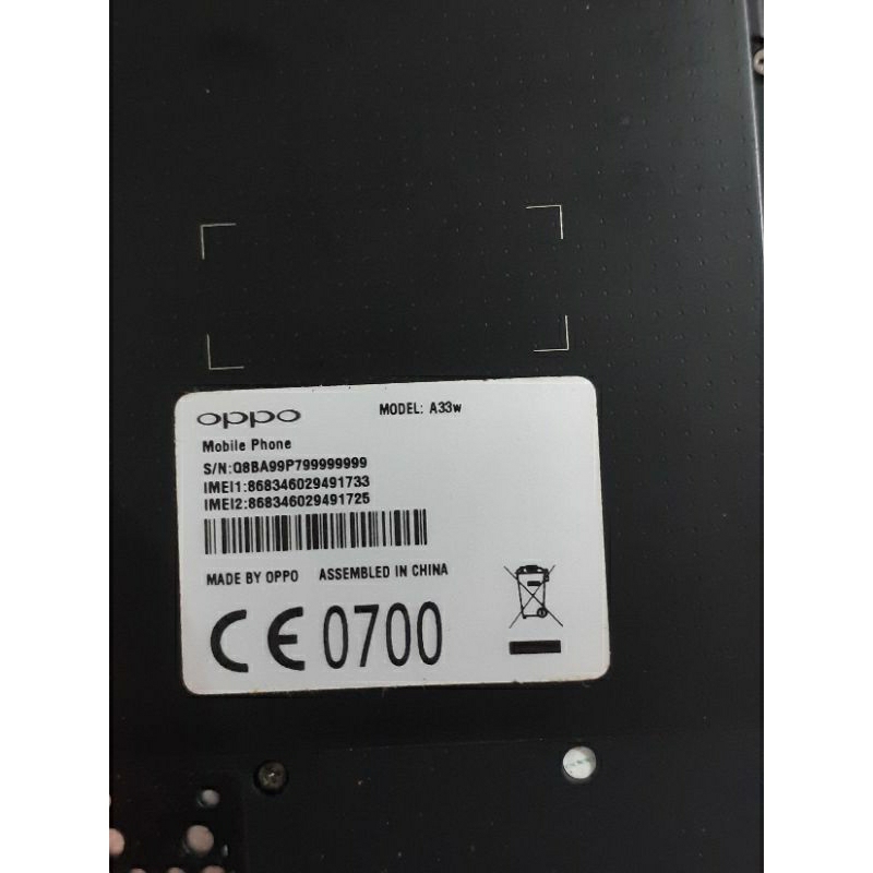 Điện thoại cũ Oppo Neo 7  zin tem, seri number đẹp đáng sưu tầm, nứt kính, bán xác