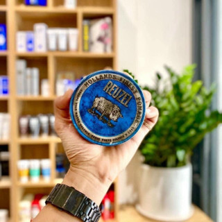 Sáp Vuốt Tóc Reuzel Blue pomade 113g - was tạo kiểu tóc nam