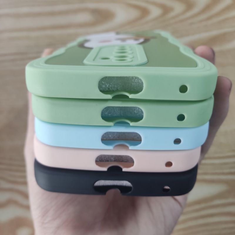 Ốp lưng Oppo Reno 2F dẻo viền lưng sóng lưng in hình thú dễ thương có bảo vệ camera