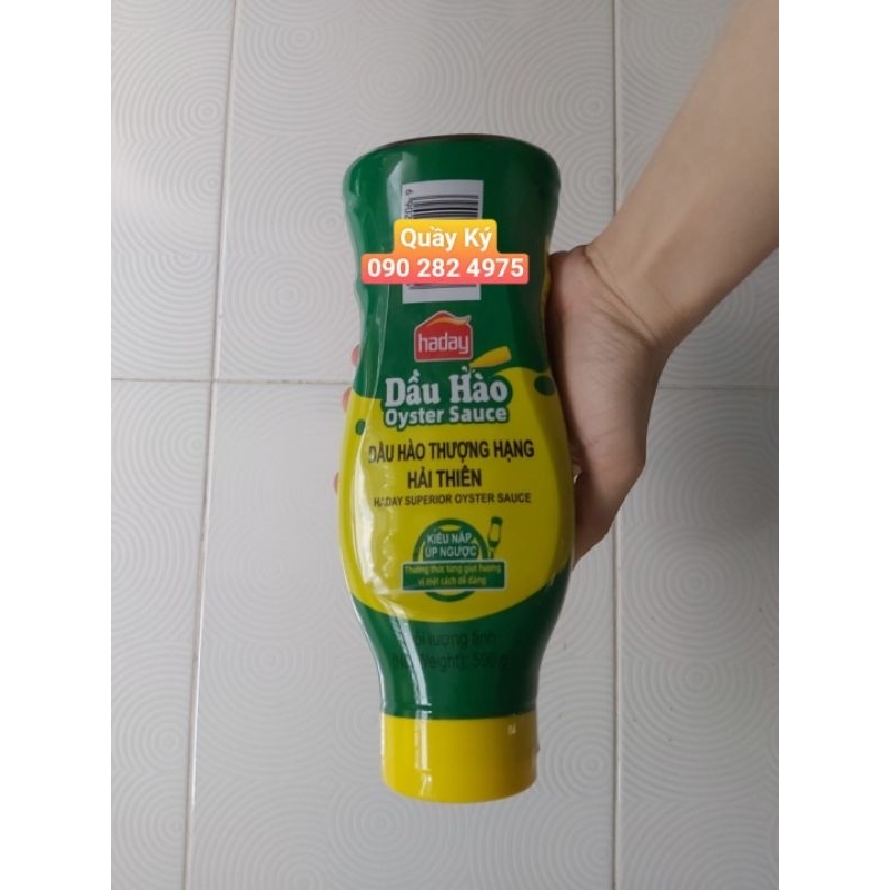 DẦU HÀO HẢI THIÊN 1KG -  590GR HADAY OYSTER SAUCE