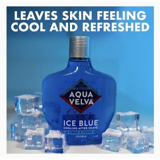 Nước hoa sau cạo râu Aqua velva CLASSIC ICE BLUE ( 207ml ) - Hàng nhập Mỹ.