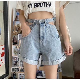 Quần short ngắn cut eo bigsize 55-90kg