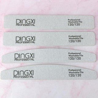 Dũa dingxi xám dũa móng gel móng tự nhiên độ nhám 120/120
