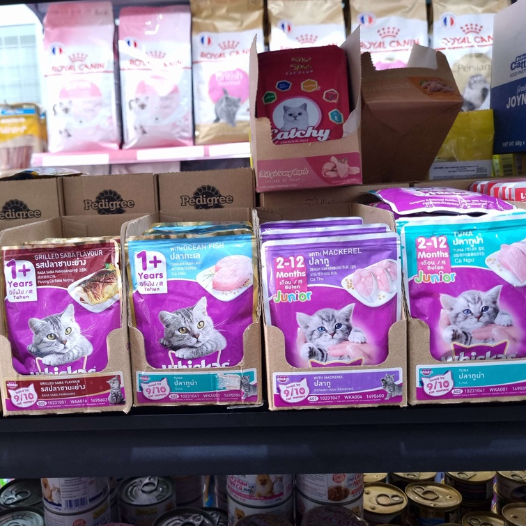 Pate Cho Mèo Whiskas - Gói 80gr