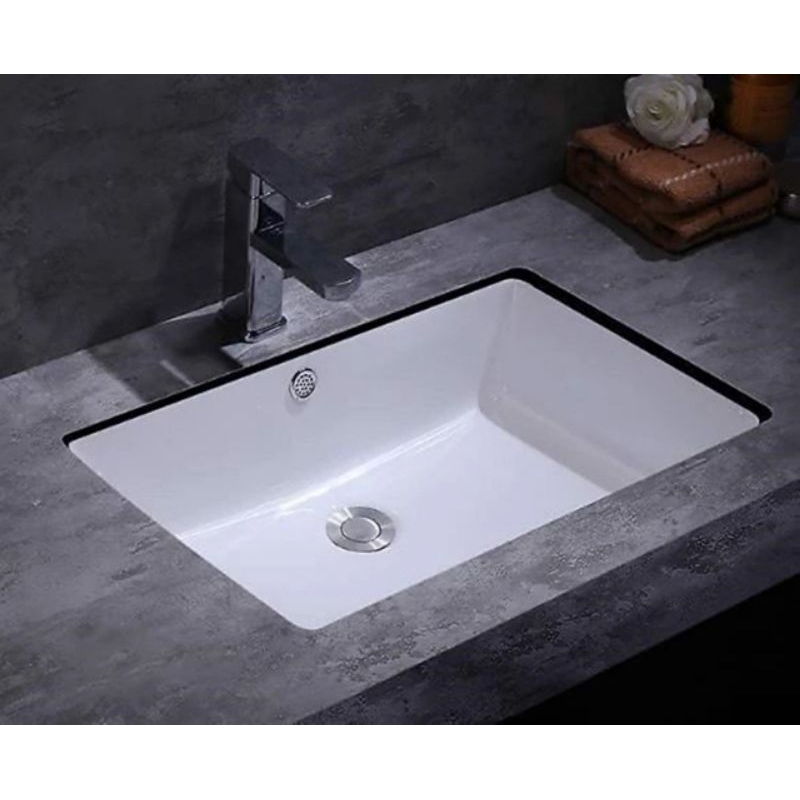 Lavabo sứ âm bàn cao cấp, Chậu rửa mặt âm bàn cao cấp