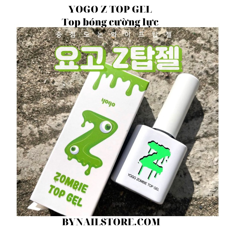 [Yogo] Sơn gel top cường lực Zombie top gel (10ml)