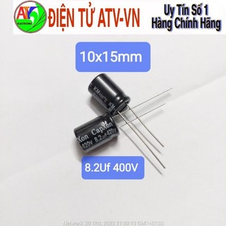 Tụ 400V 1uf 2.2uf 3.3uf 4.7uf 5.6uf 8.2uf 10uf 15uf 100uf 150uf chân mềm
