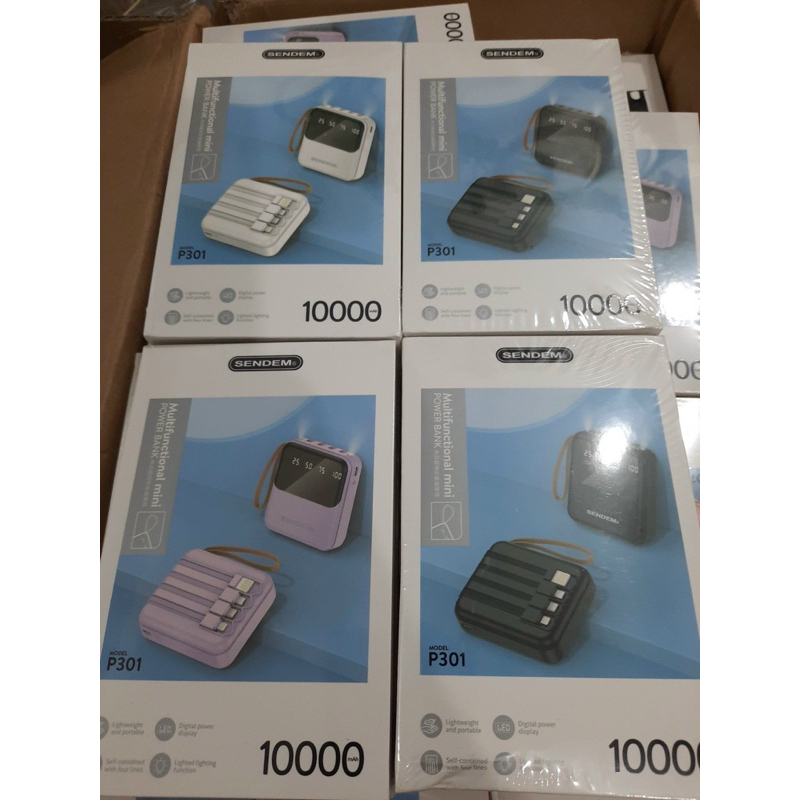 SẠC DỰ PHÒNG 10.000MAH P301