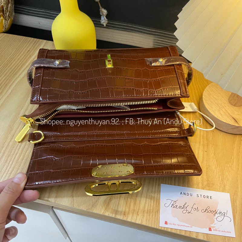 Túi xách nữ da sần cao cấp Andu Store  Túi đeo vai nữ