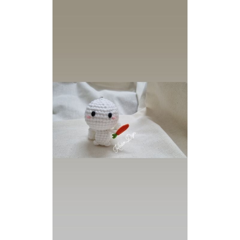 Thỏ bảy màu móc len handmade