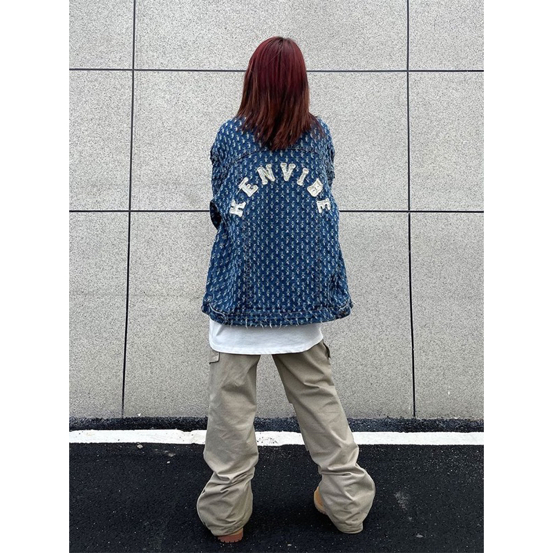 Áo khoác Denim KENVIDE phong cách Hàn quốc New Arrival 2023