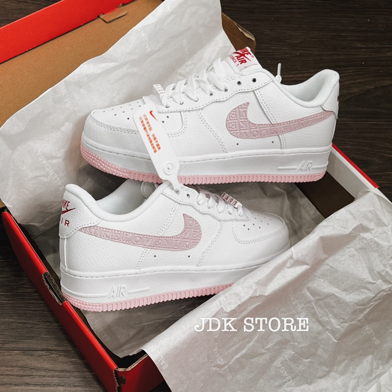 Giày Sneaker Niki AF1 "Love For All" Pink Love