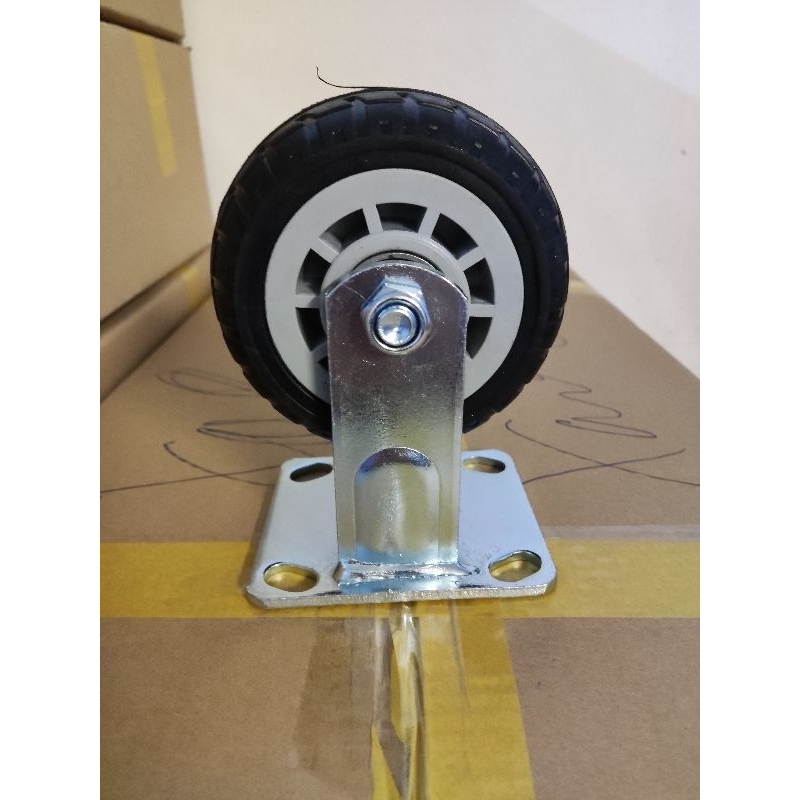 Bánh xe đẩy hàng cao su tải nặng SIÊU BỀN, SIÊU TẢI