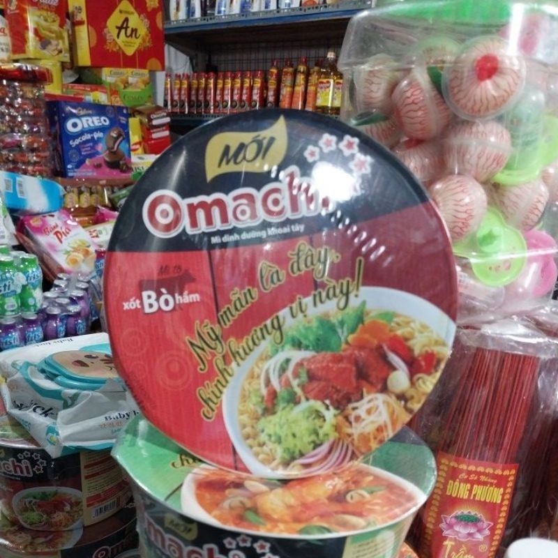 Tô mì Omachi bò hầm