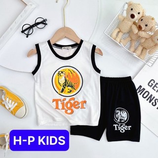 MINKY MOM Bộ Ba Lỗ Thun Lạnh Cho Bé (7-18KG)