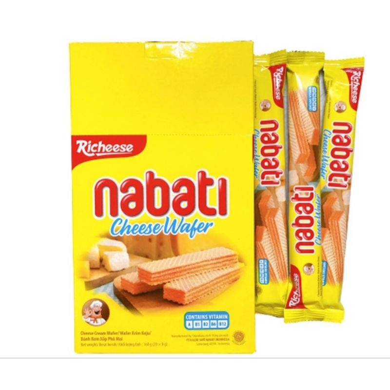 BÁNH KEM XỐP PHÔMAI RICHOCO NABATI HỘP 300GR