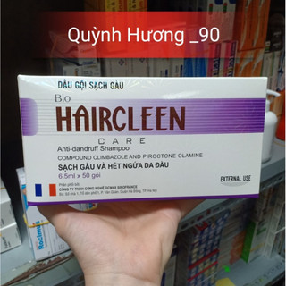 Dầu gội đầu HAIRCLEEN 50gói - ngăn ngừa gàu và ngứa da đầu