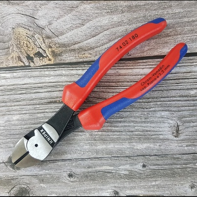 Kìm Cắt Thân Chéo Knipex - 74 02 180