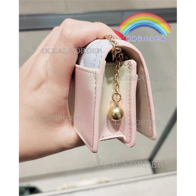 Ví CNK Hồng Radom Màu Full Box