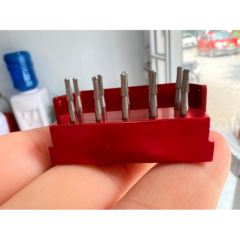 Thanh lý mũi cắt mão răng sứ kim loại, răng full sứ, mão thép. mũi khoan cắt cầu răng lắp vào tay khoan nhanh