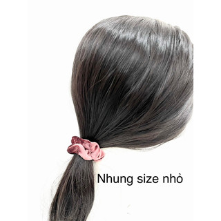 Dây cột tóc vải nhung ROSES